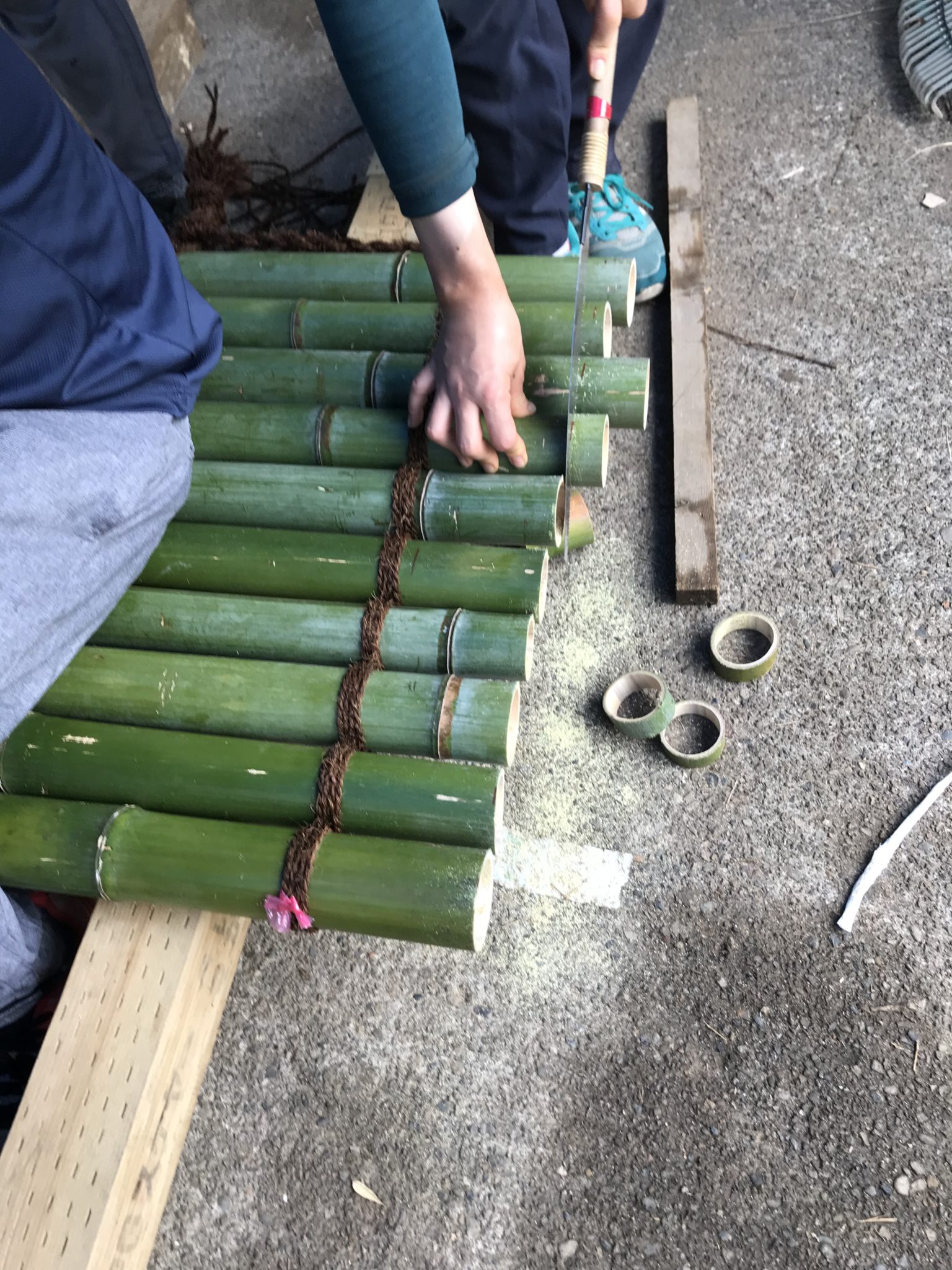 講習会（井戸蓋作り） | 竹大ホームページ